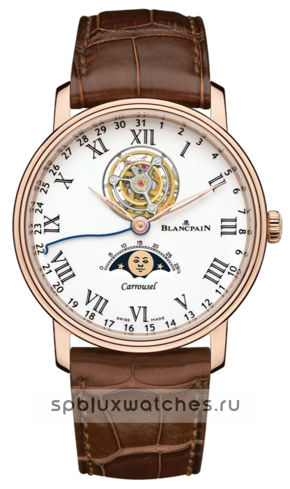 Blancpain Villeret Carrousel Phases de Lune 42 mm 6622L 3631 55B