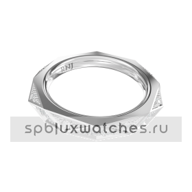 Обручальное кольцо "Геометрия" Roman Nikonov RBJWB102WD/B1W