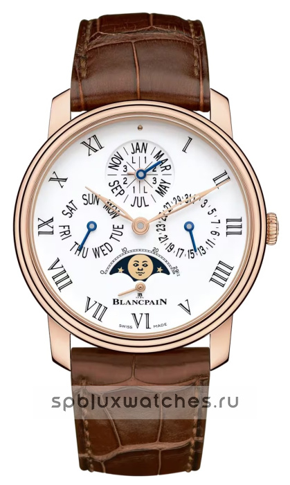 Blancpain Villeret Quantieme Perpetuel 8 Jours 42 mm 6659 3631 55B