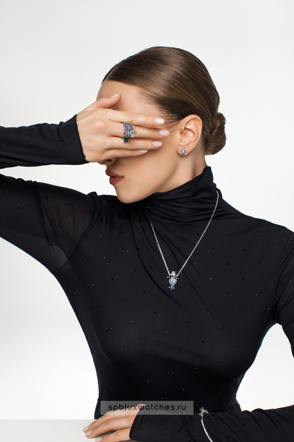 Пусеты Roman Nikonov "Царевна-лягушка" RN030091