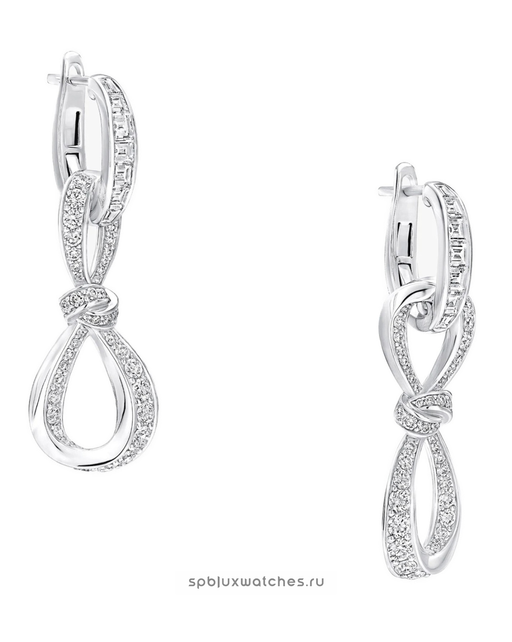 Серьги Graff Tilda's Bow Diamond Link Earrings RGE2007