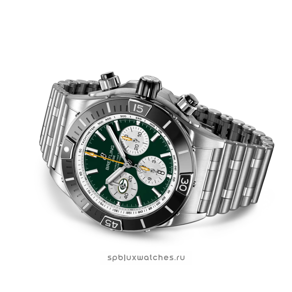 Breitling Super Chronomat B01 Chronograph 44 mm NFL Green Bay Packers AB01361C1L1A1