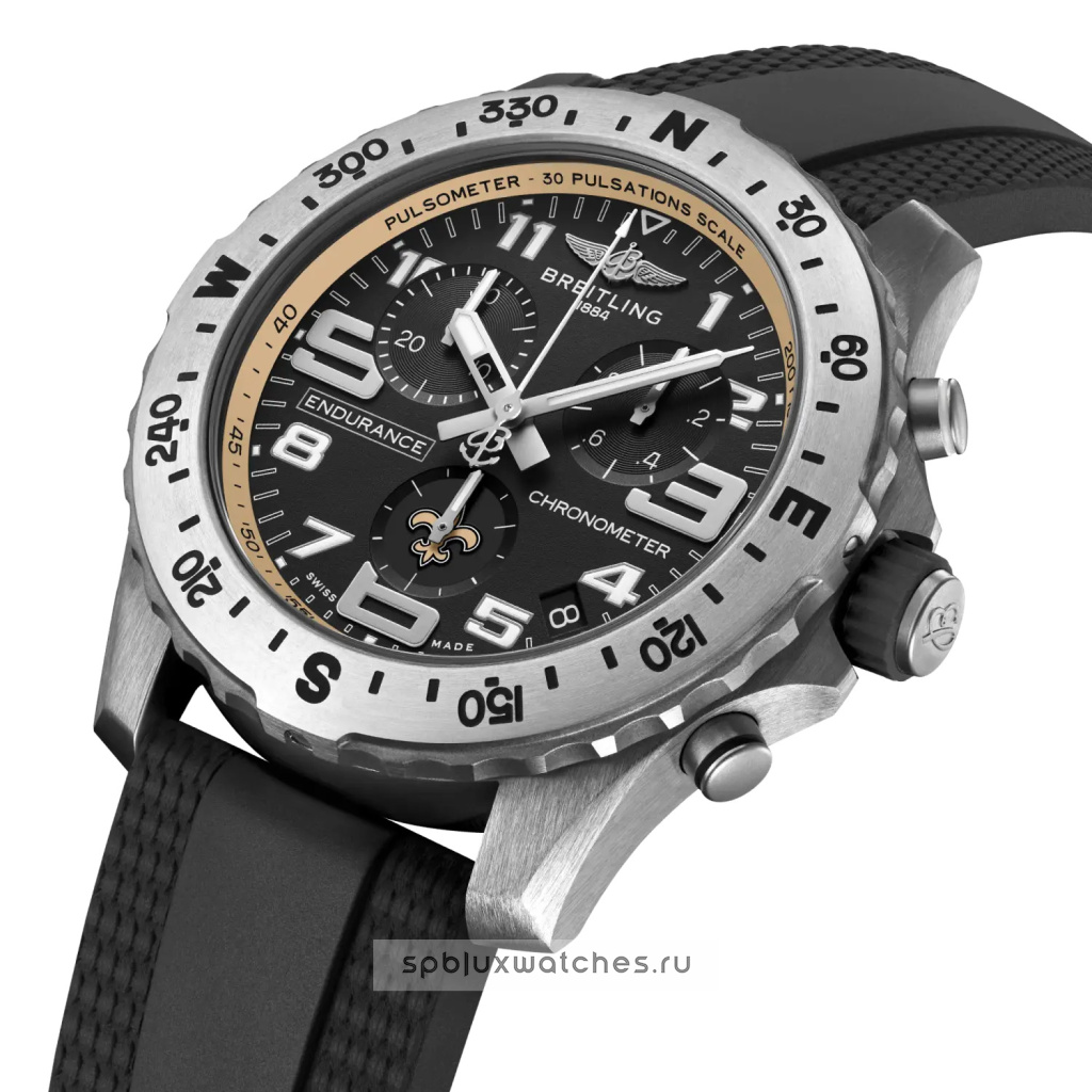Breitling Professional Endurance Pro 44 mm NFL New Orleans Saints Edition E823106A1BWS1