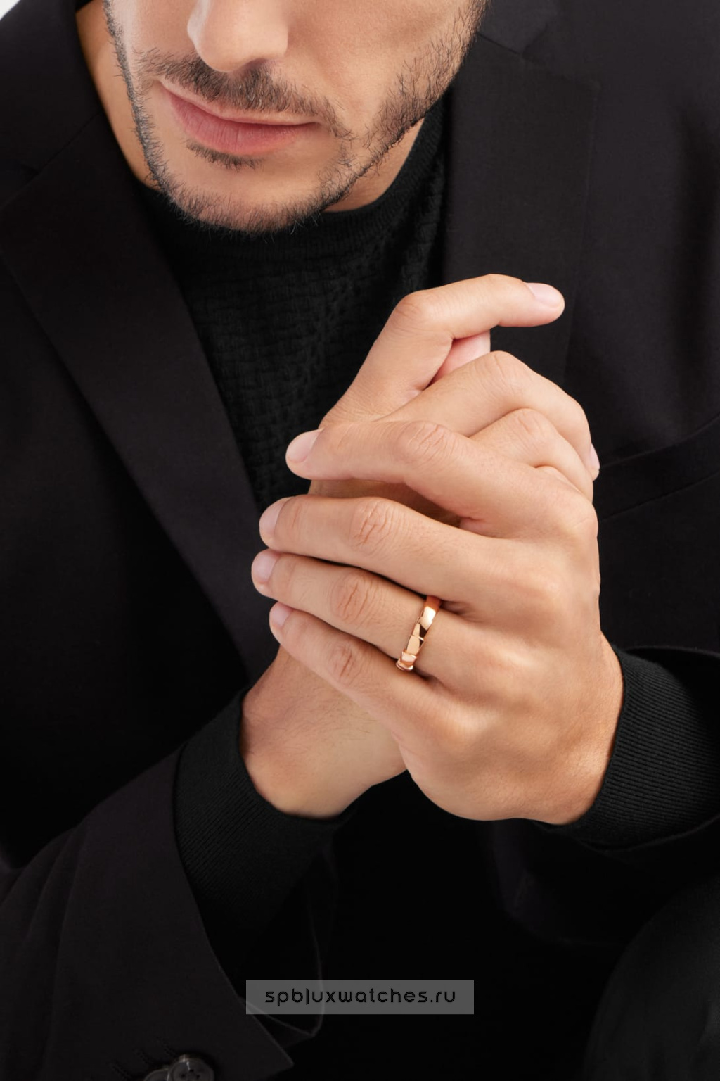 Обручальное кольцо Bvlgari Serpenti Viper Wedding Band Ring 358750