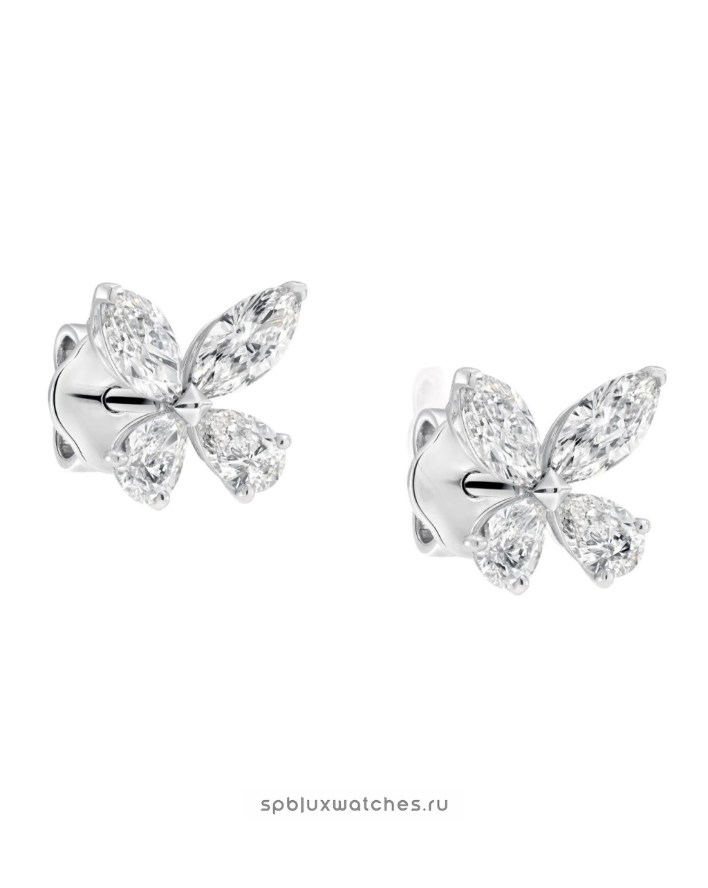 Серьги Graff Classic Butterfly Diamond Stud Earrings RGE1854