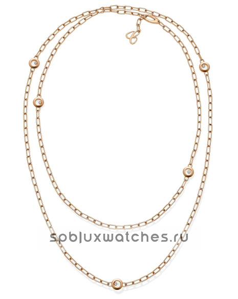 Колье-сотуар Chopard Happy Diamonds Icons Sautoir Necklace 81A117-5001