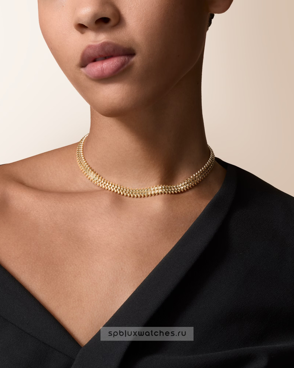 Колье Cartier Clash de Cartier Flexible Double Row Necklace N7424533