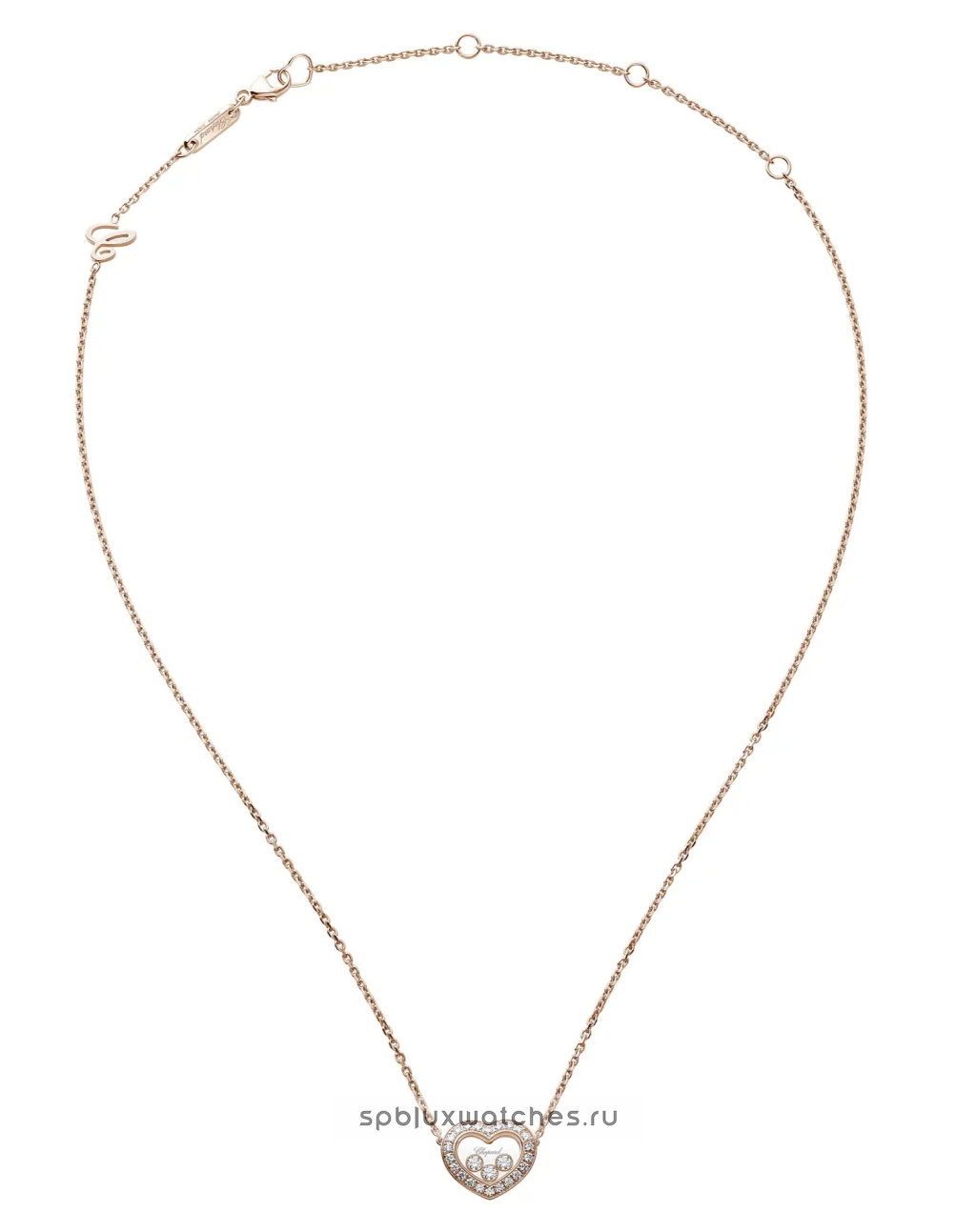 Колье Chopard Happy Diamonds Icons Necklace 81A611-5201