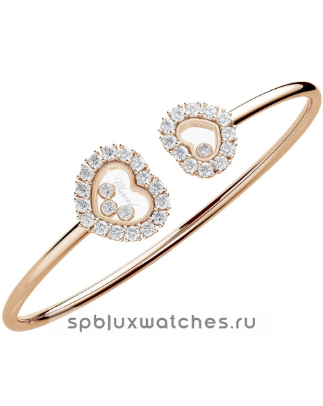 Браслет Chopard Happy Diamonds Icons Joaillerie Bangle 85A615-5000