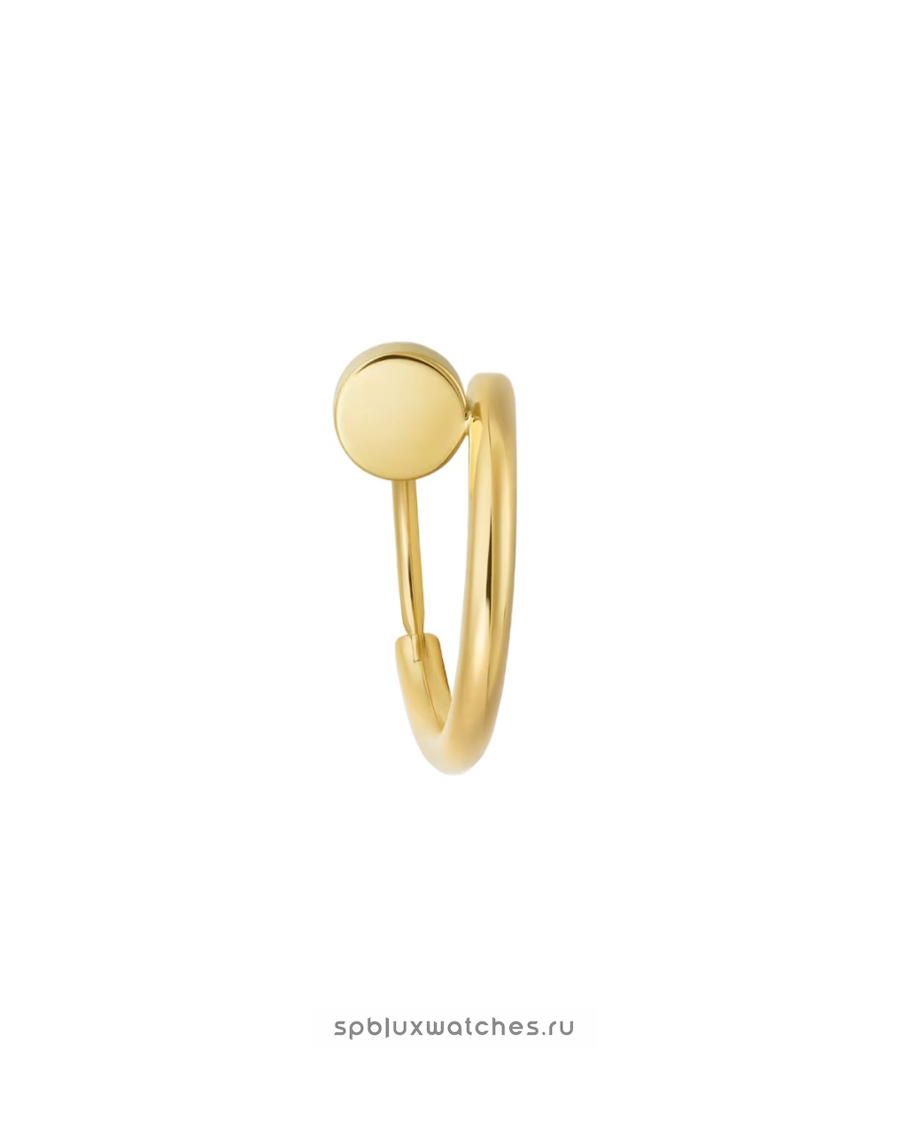 Серьга Cartier Juste un Clou Single Hoop Earring Mini Model B8301446