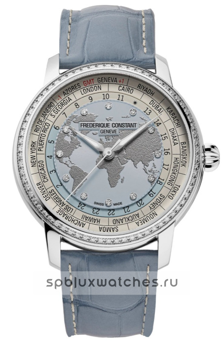 Frederique Constant Manufacture Classic Worldtimer 40 mm FC-719LBWD3DH6