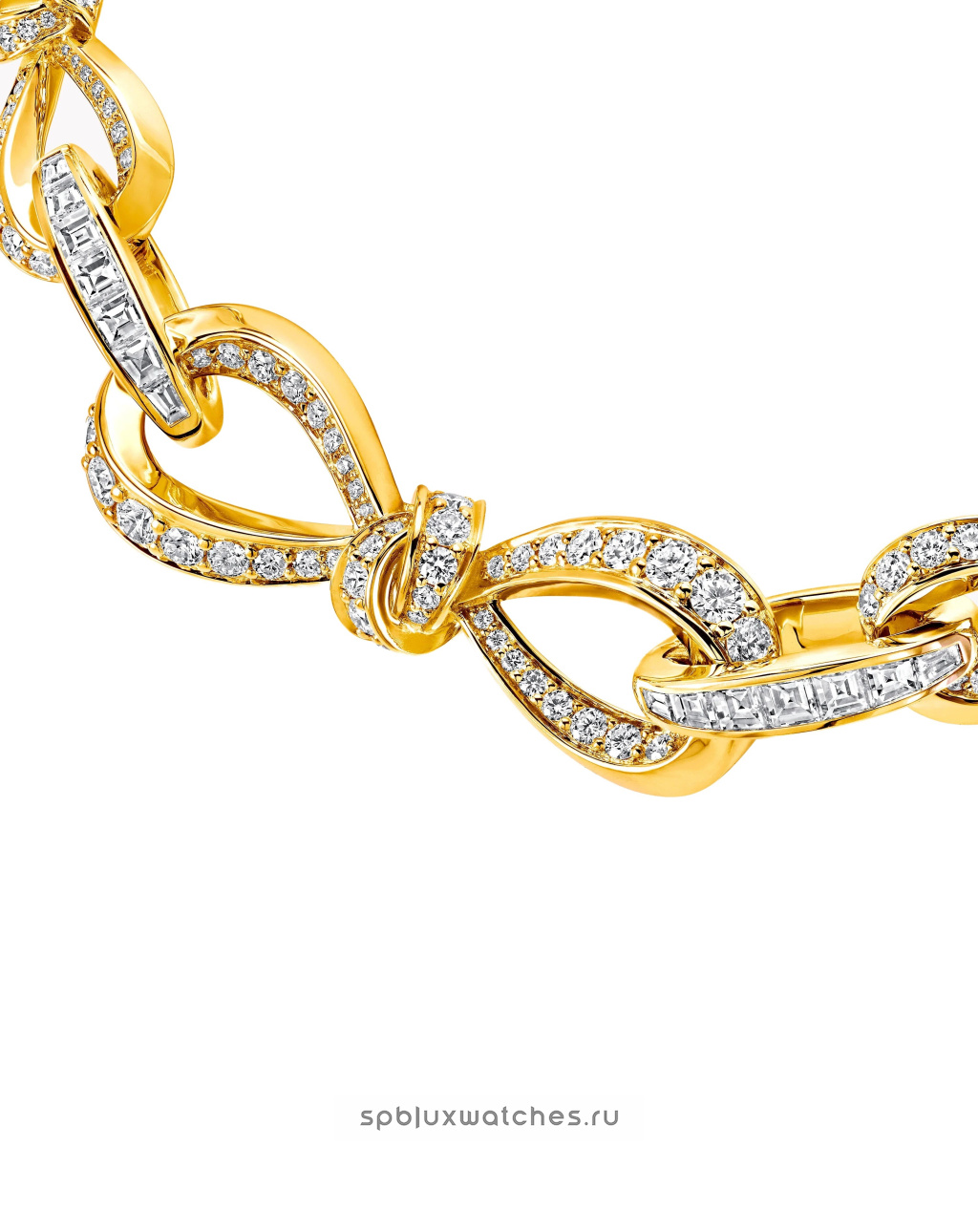 Колье Graff Tilda's Bow Diamond Link Necklace RGN978