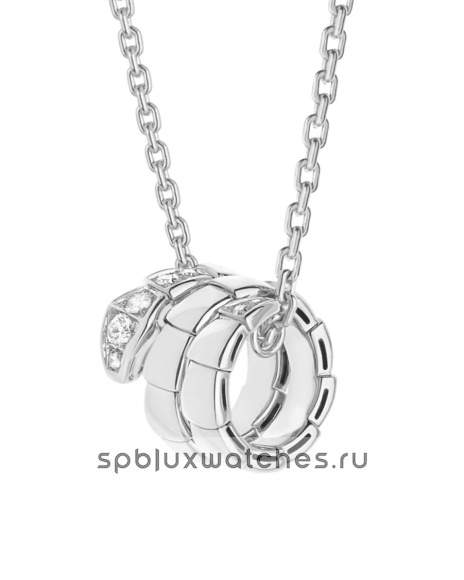 Подвеска Bvlgari Serpenti Viper Necklace 362190