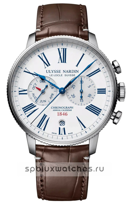 Ulysse Nardin Marine Chronometer Torpilleur Annual Chronograph 44 mm 1533-320LE-0A-175/1A
