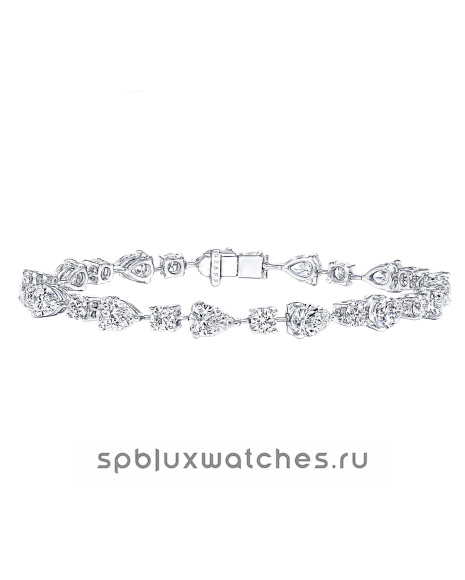 Браслет Graff Classic Graff Round and Pear Shape Diamond Bracelet RGB119