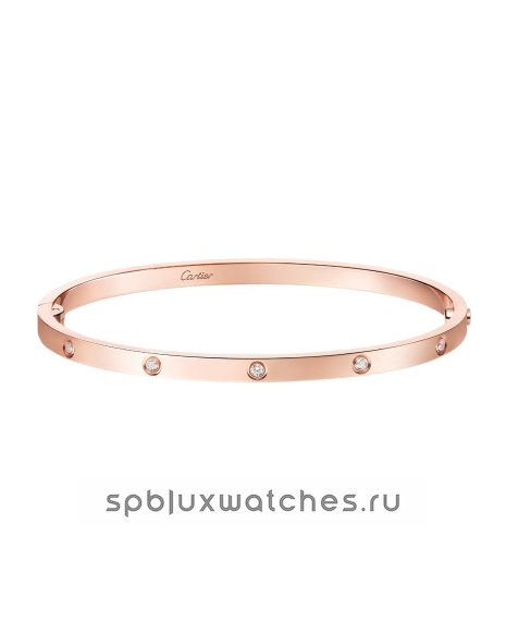 Браслет Cartier Love Bracelet 10 Diamonds Small Model B6079617