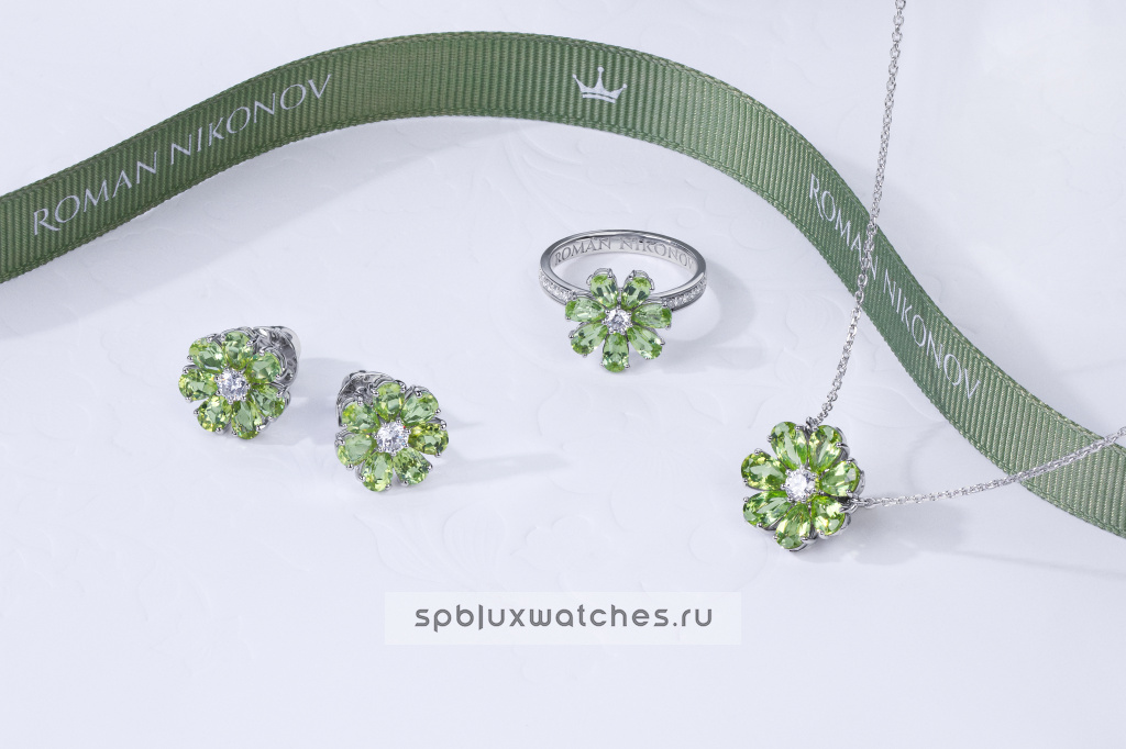 Пусеты Roman Nikonov “Цветик” RN060551