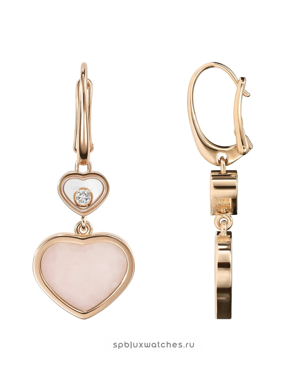 Серьги Chopard Happy Hearts Earrings 837482-5620
