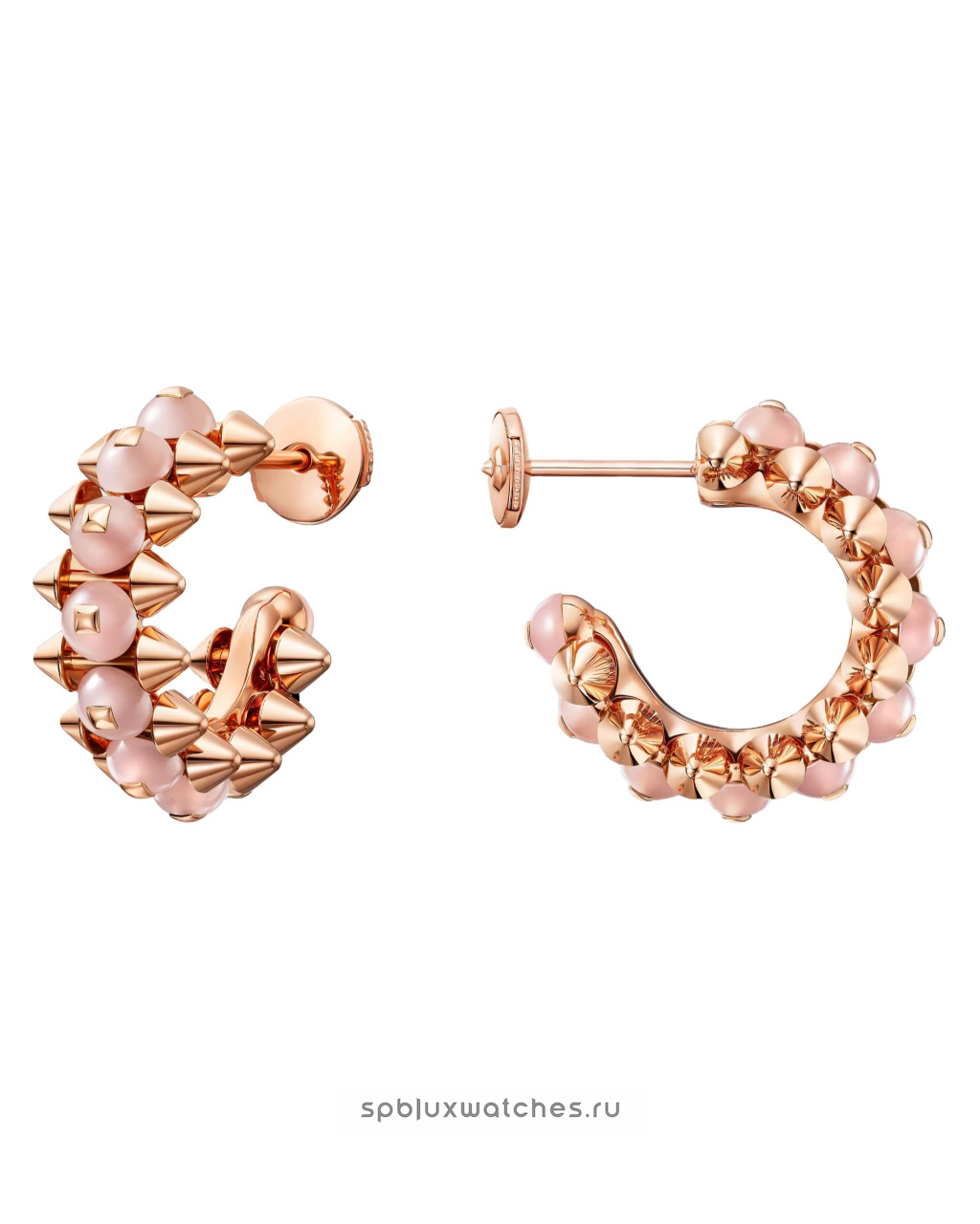 Серьги Cartier Clash de Cartier Pink Chalcedony Earrings B8301531