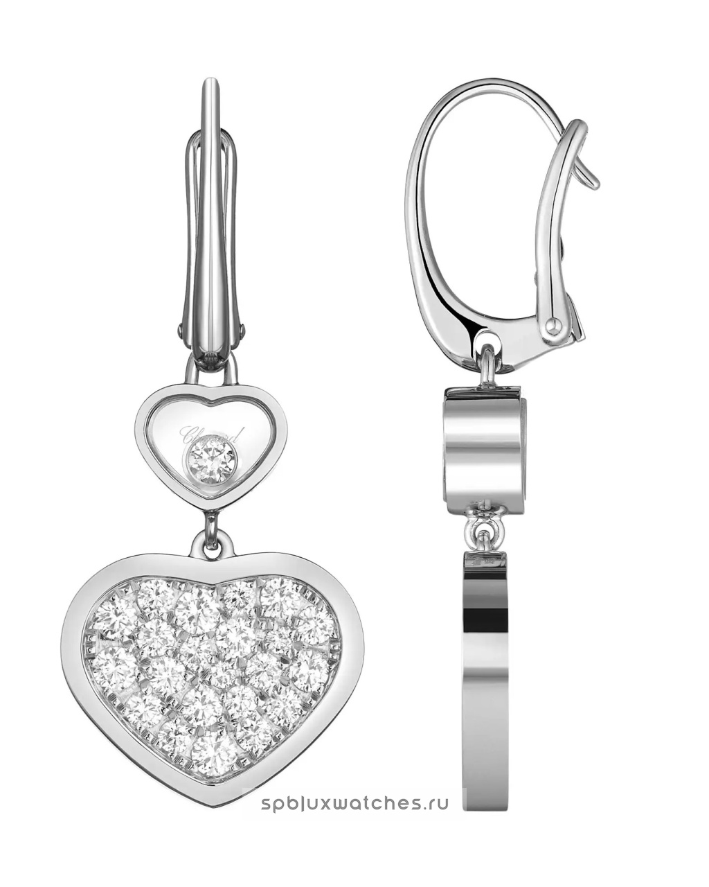 Серьги Chopard Happy Hearts Earrings 837482-1009