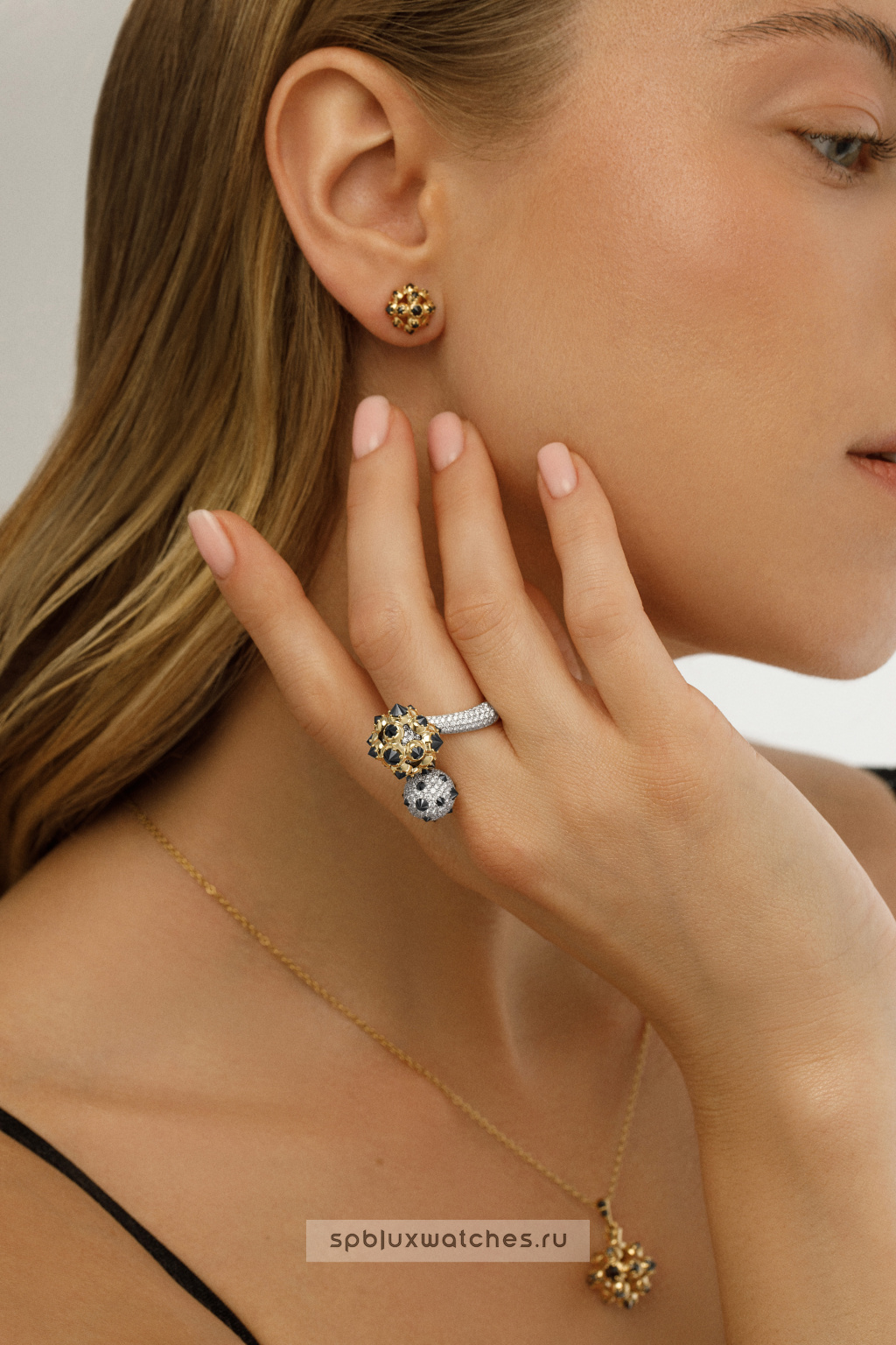 Кольцо Roman Nikonov "Ежевика" RN020092