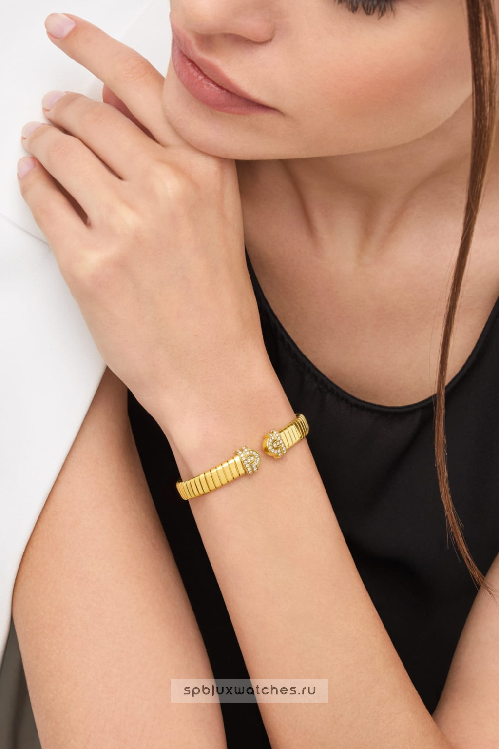 Браслет Bvlgari Tubogas Bracelet 361374