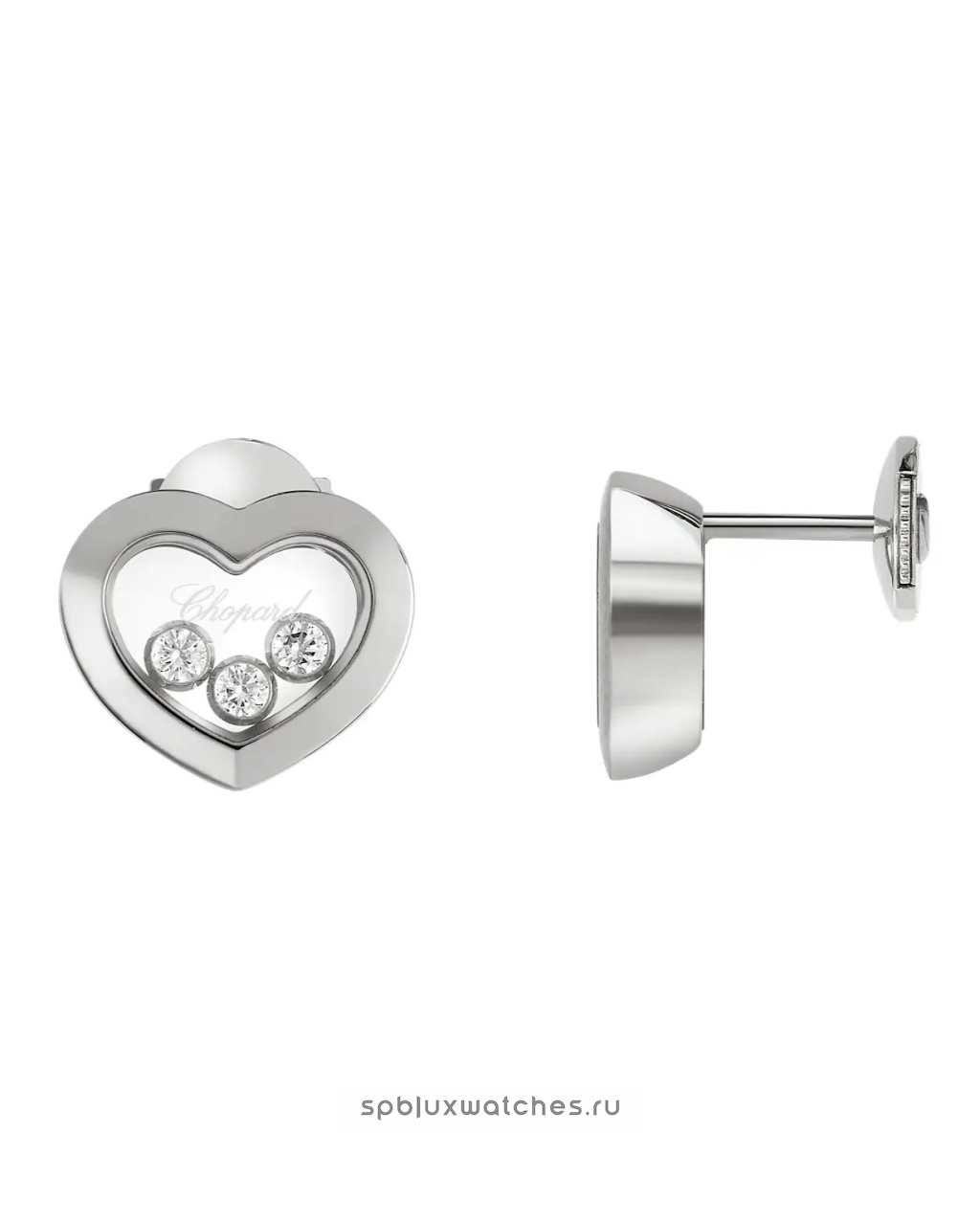 Серьги Chopard Happy Diamonds Icons Earrings 83A611-1001