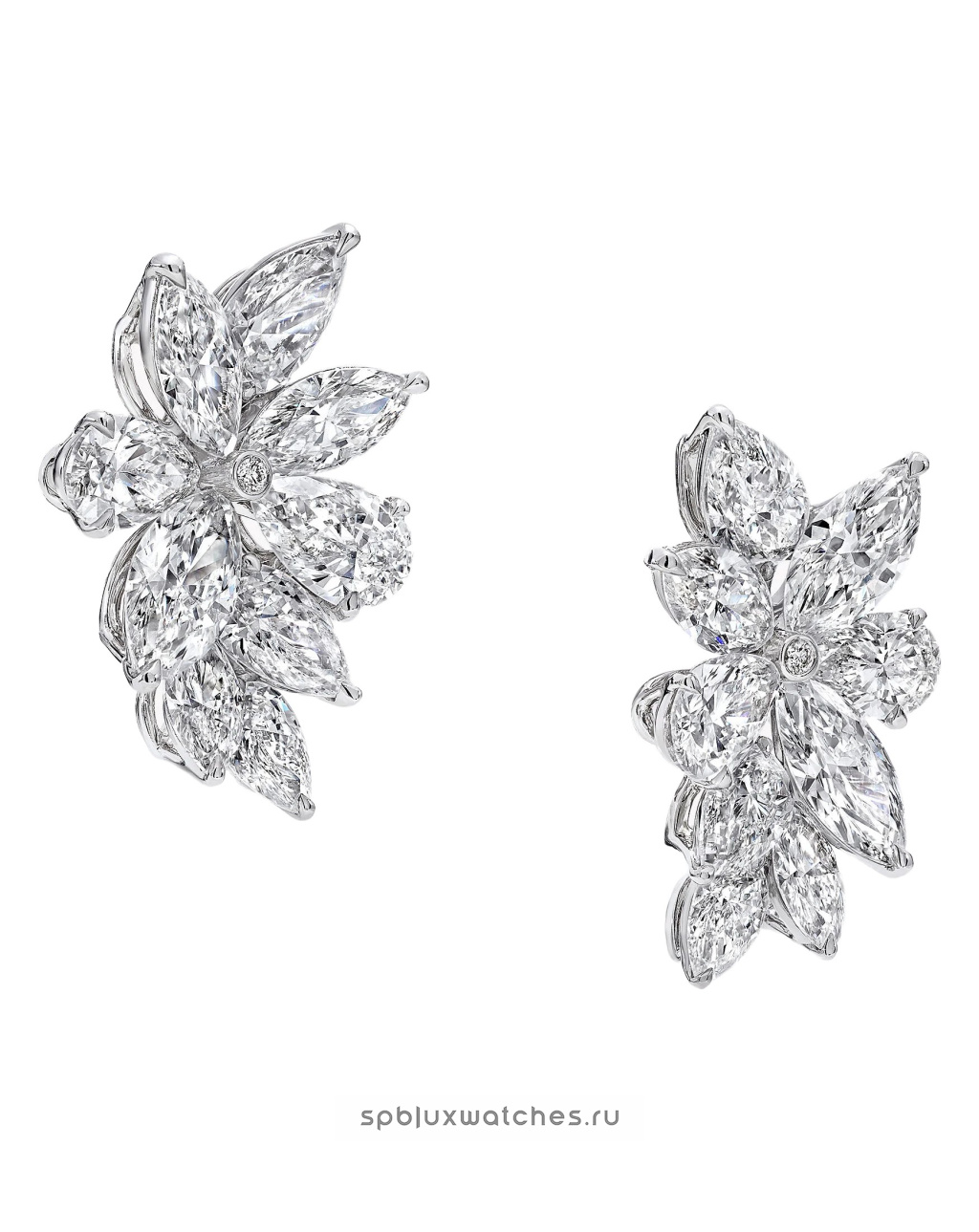 Серьги Graff Classic Graff Pear Shape and Marquise Cut Diamond Earrings RGE1716