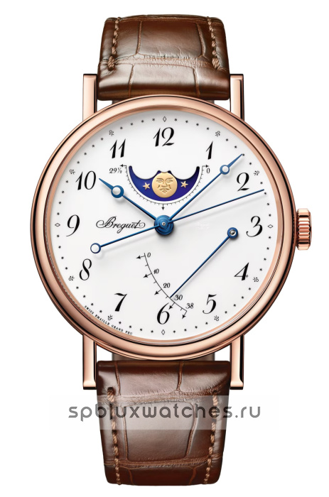 Breguet Classique Phase de Lune 7787 39 mm 7787BR/29/9V6