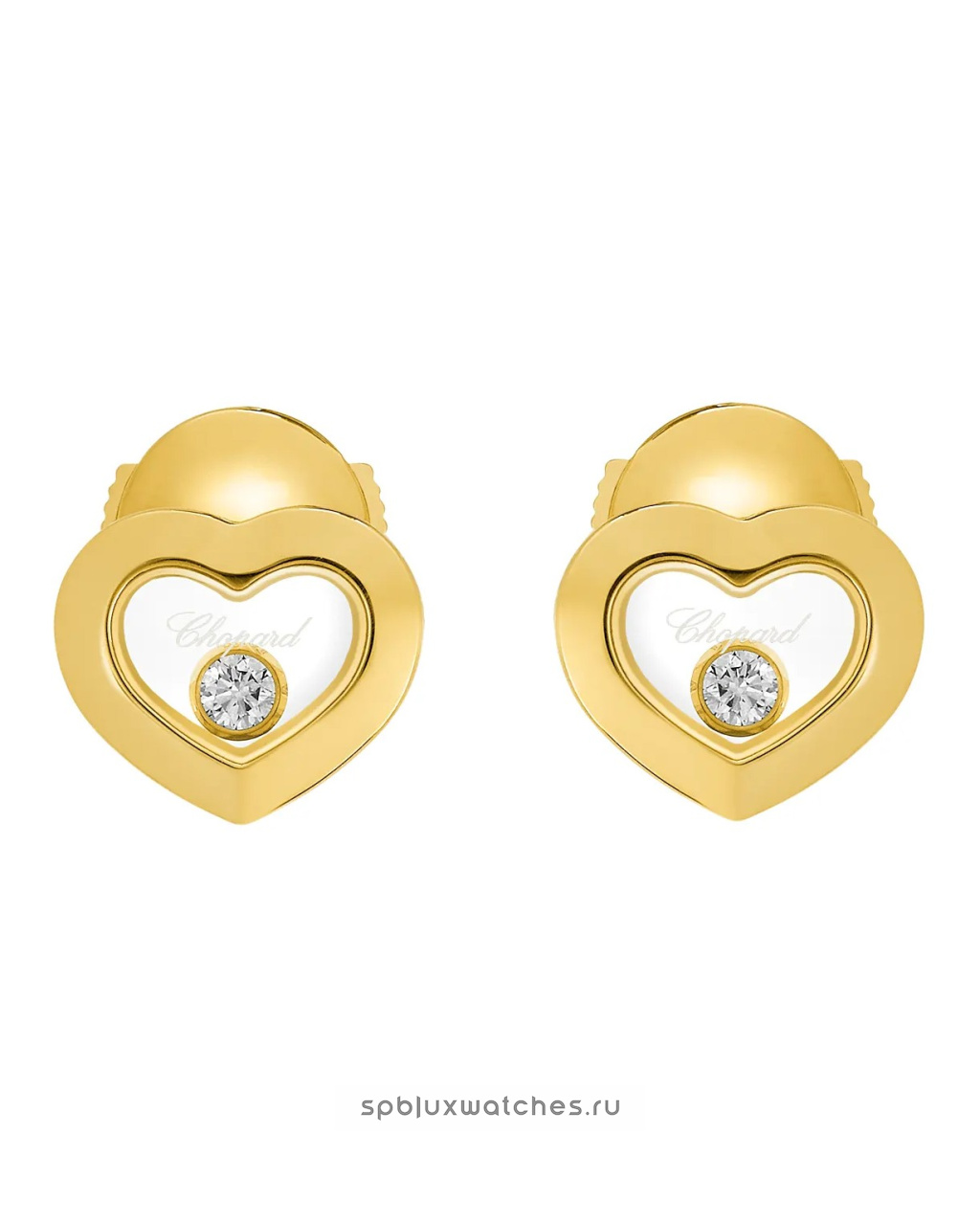 Серьги Chopard Happy Diamonds Icons Earrings 83A054-0001