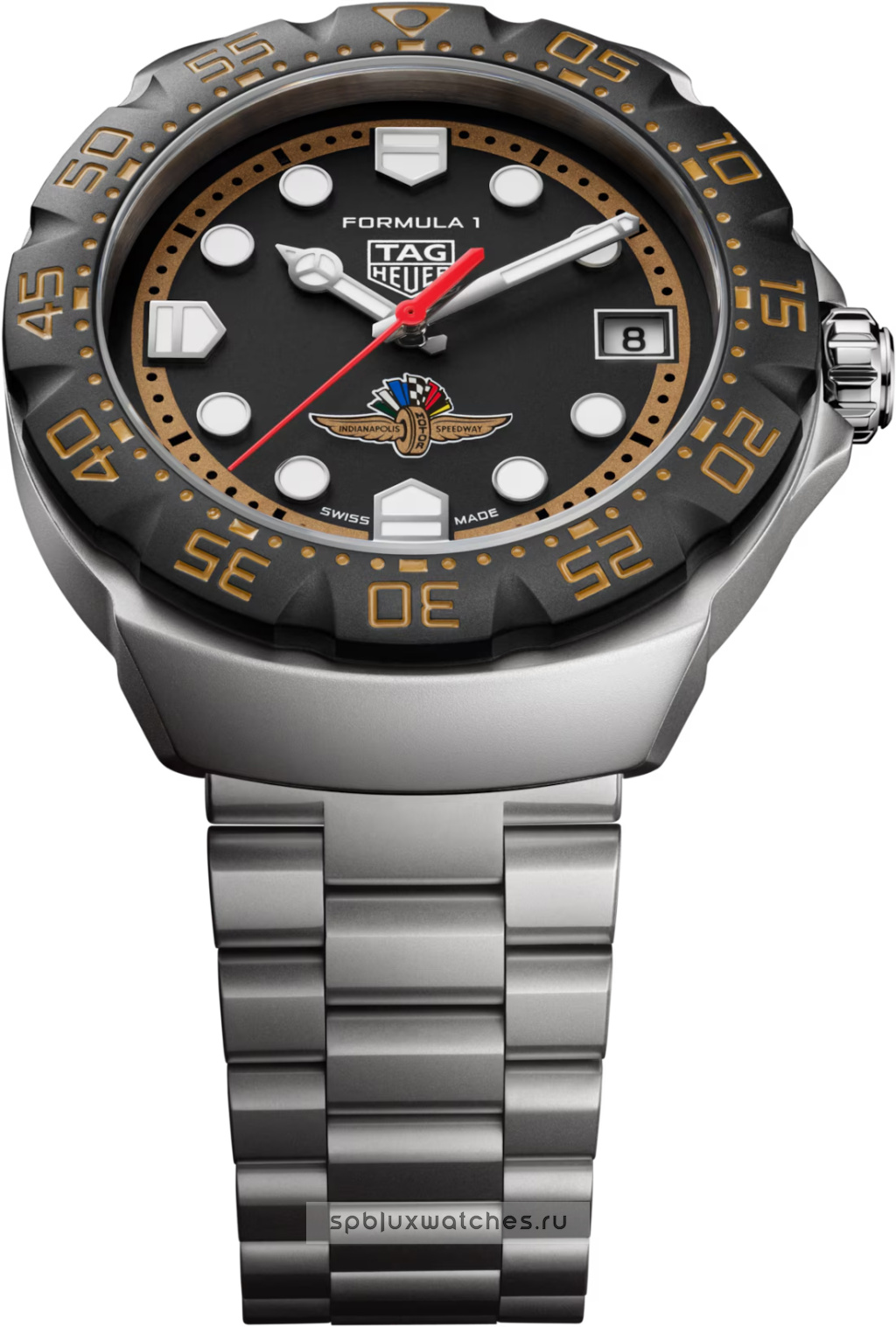 TAG Heuer Formula 1 Solargraph x Indy 500 38 mm WBY111G.BA0042