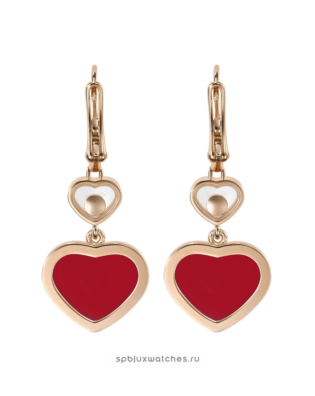 Серьги Chopard Happy Hearts Earrings 837482-5820
