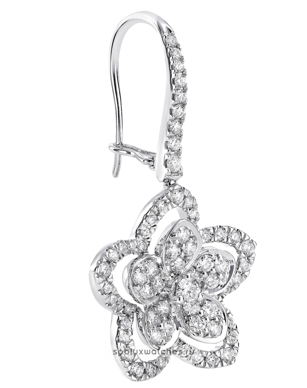 Серьги Graff Wild Flower Diamond Earrings RGE1668