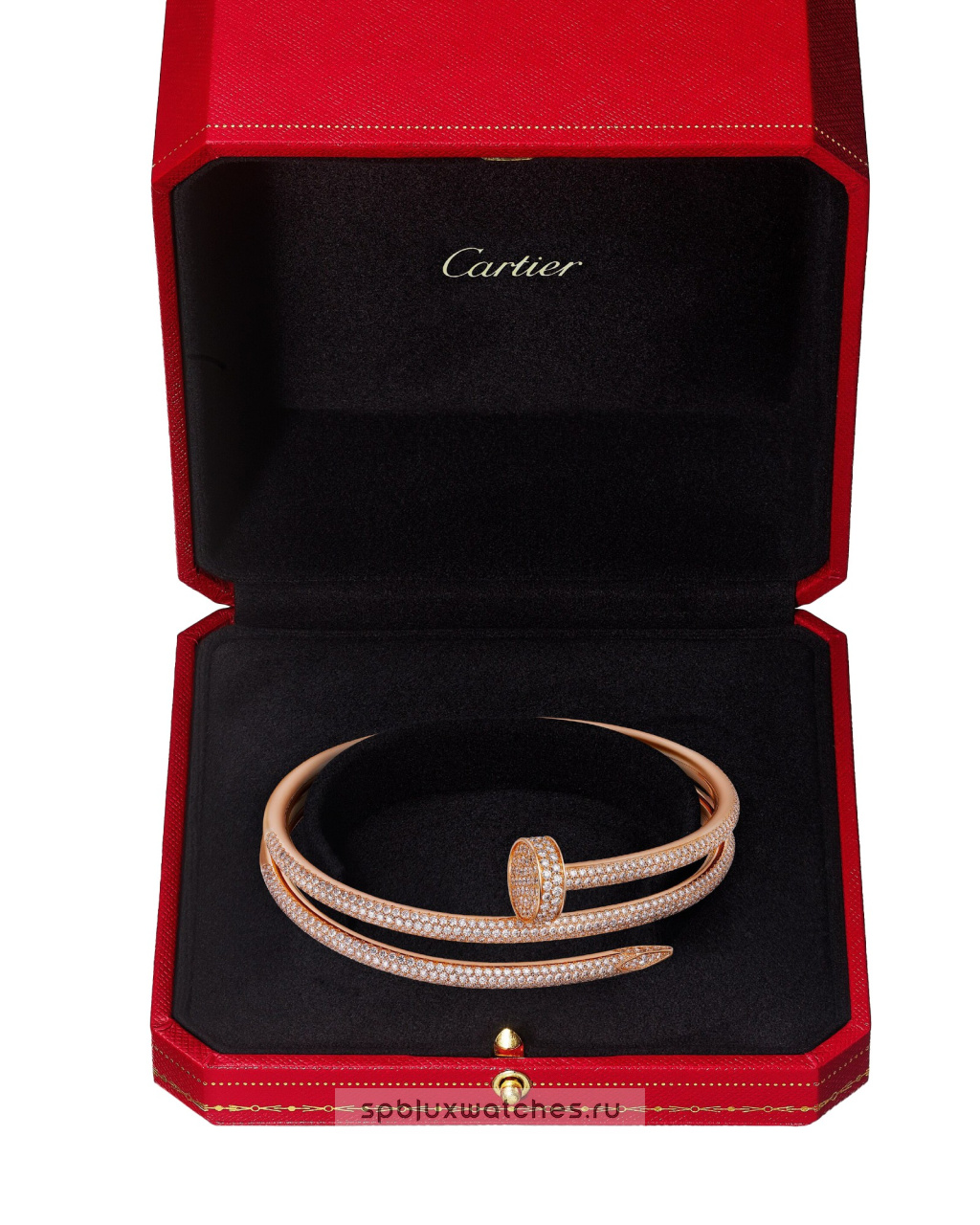 Браслет Cartier Juste un Clou Double Half-Paved Bracelet N6708617