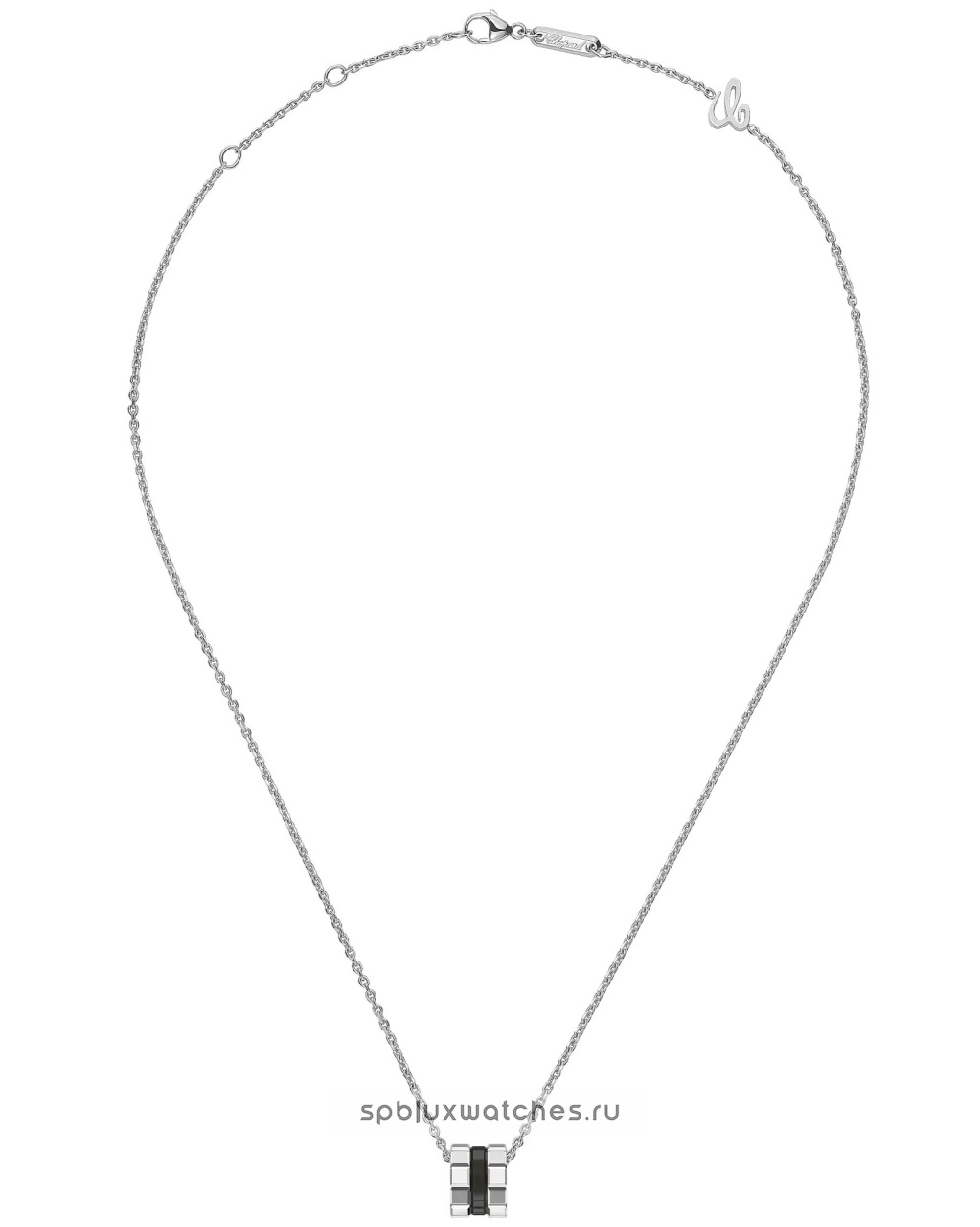 Подвеска Chopard Ice Cube Black HyCeram Pendant 797005-9002