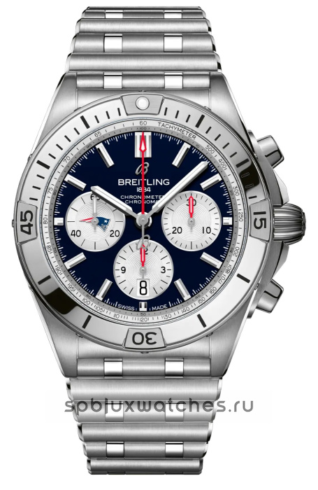 Breitling Chronomat B01 42 mm NFL New England Patriots Edition AB01342B1C7A1