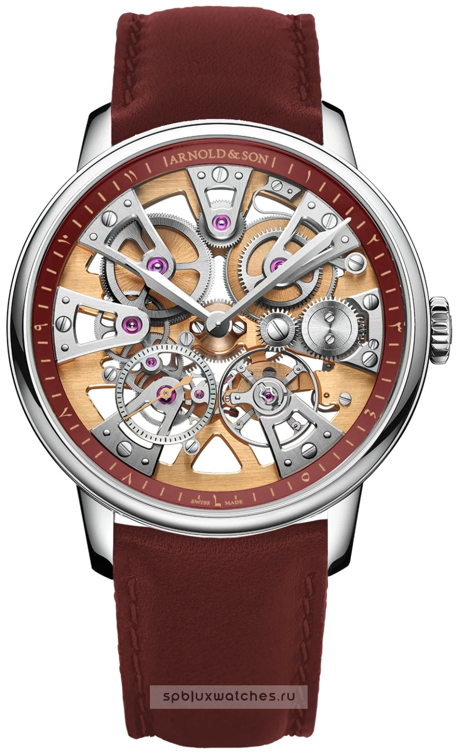 Arnold & Son Chronometry Nebula Steel “Ahmed Seddiqi 75th Anniversary Edition” 40 mm 1NEGS.R01A.S1357D