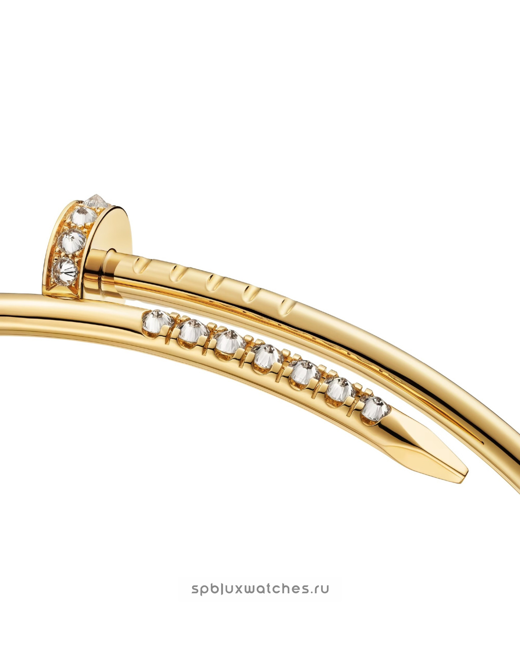 Браслет Cartier Juste un Clou Reverse-Set Diamonds Bracelet Small Model B6091917