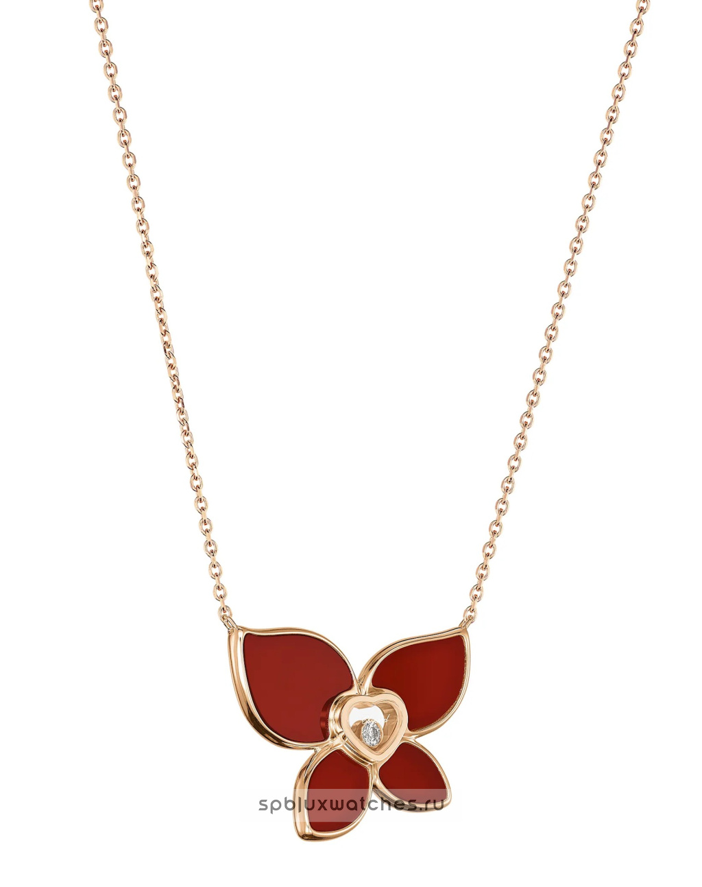 Колье Chopard Happy Butterfly X Mariah Carey Necklace 818599-5001