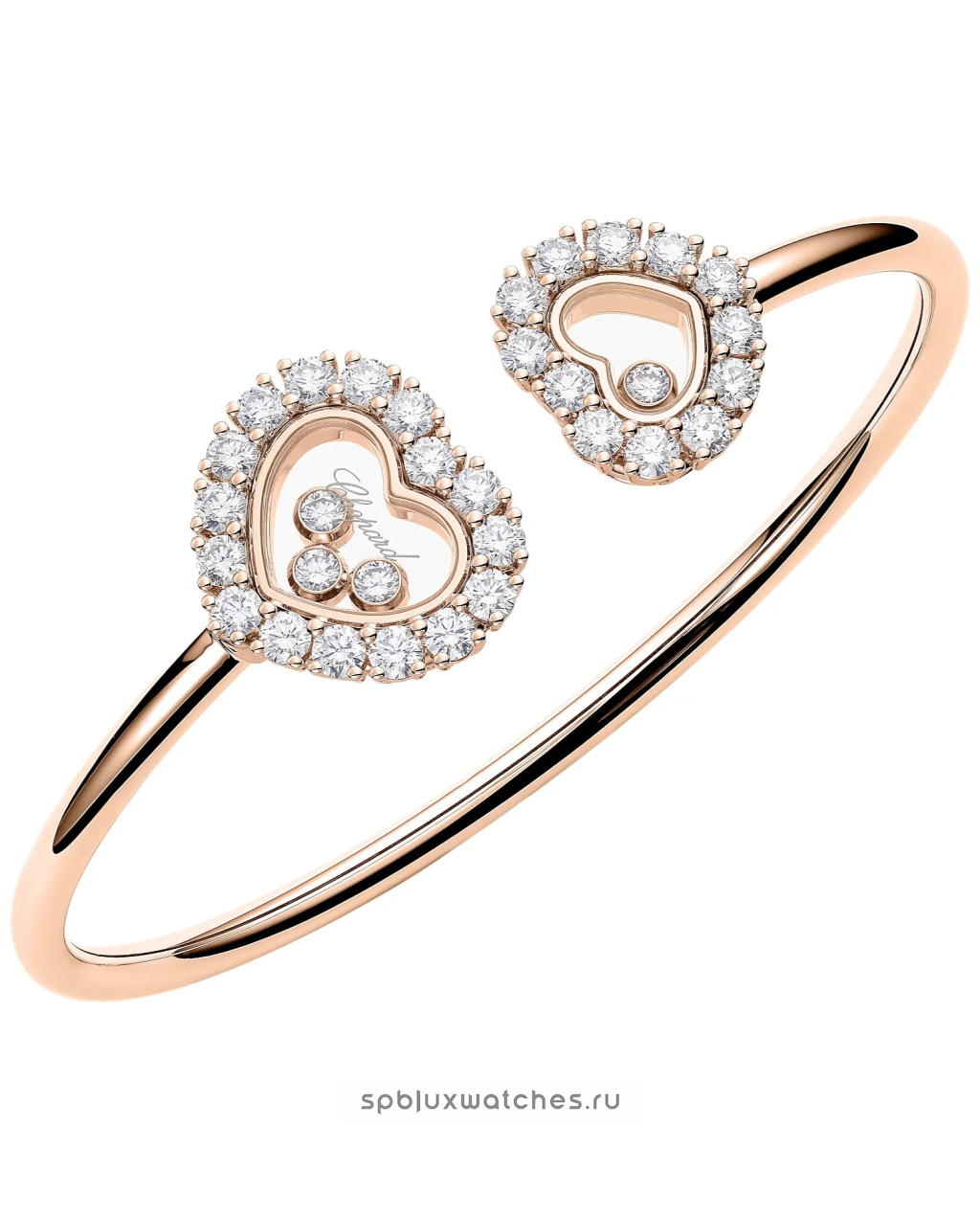 Браслет Chopard Happy Diamonds Icons Joaillerie Bangle 85A615-5000