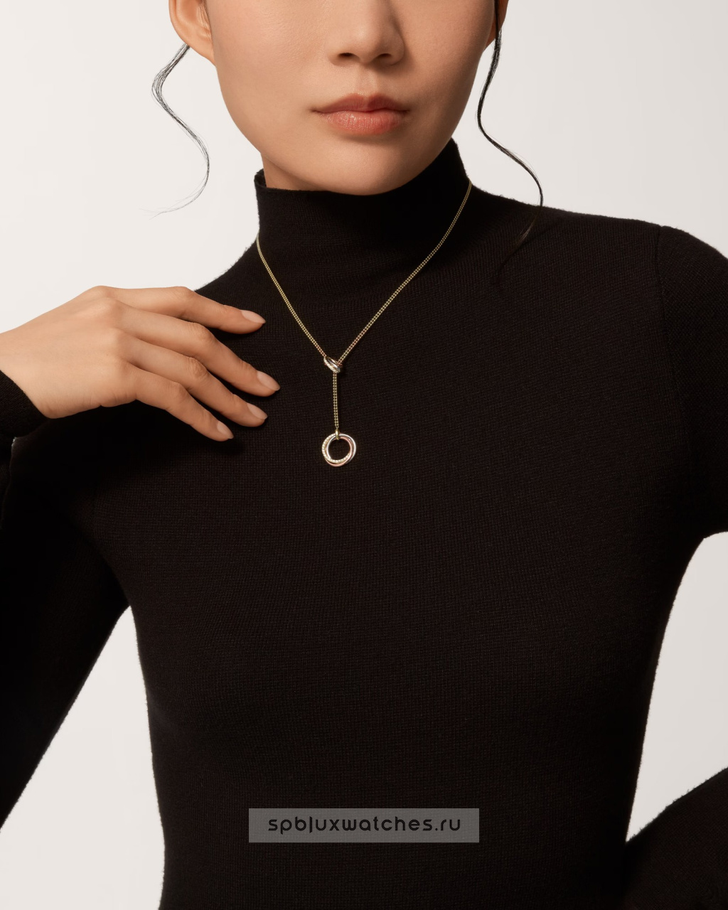 Колье Cartier Trinity Diamonds Necklace B7224811