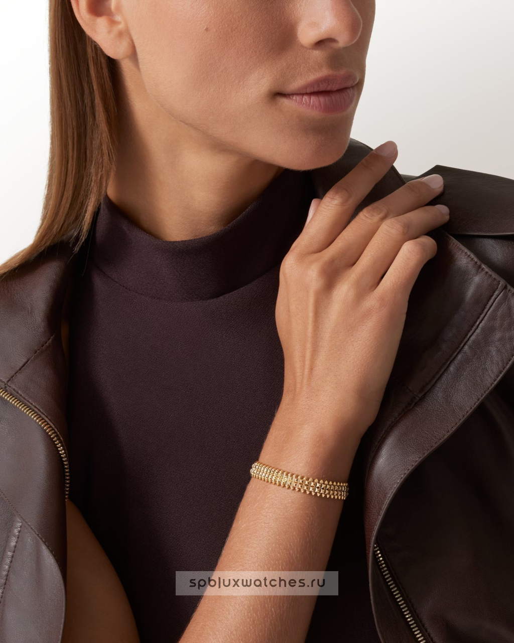 Браслет Cartier Clash de Cartier Flexible Bracelet Double Row N6730617