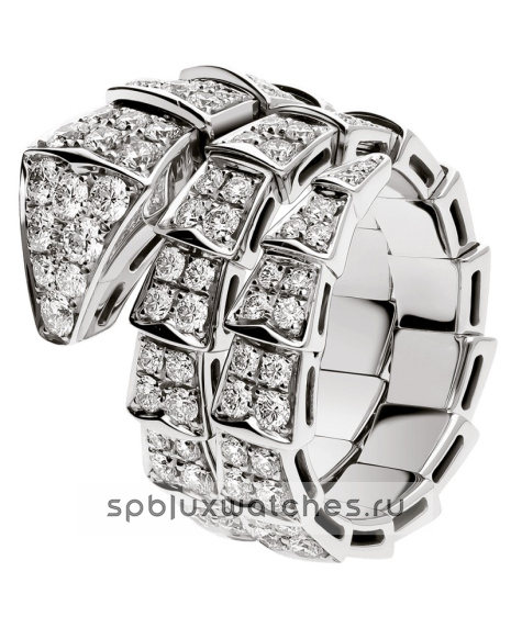 Кольцо Bvlgari Serpenti Viper Two-Coil Ring 345226