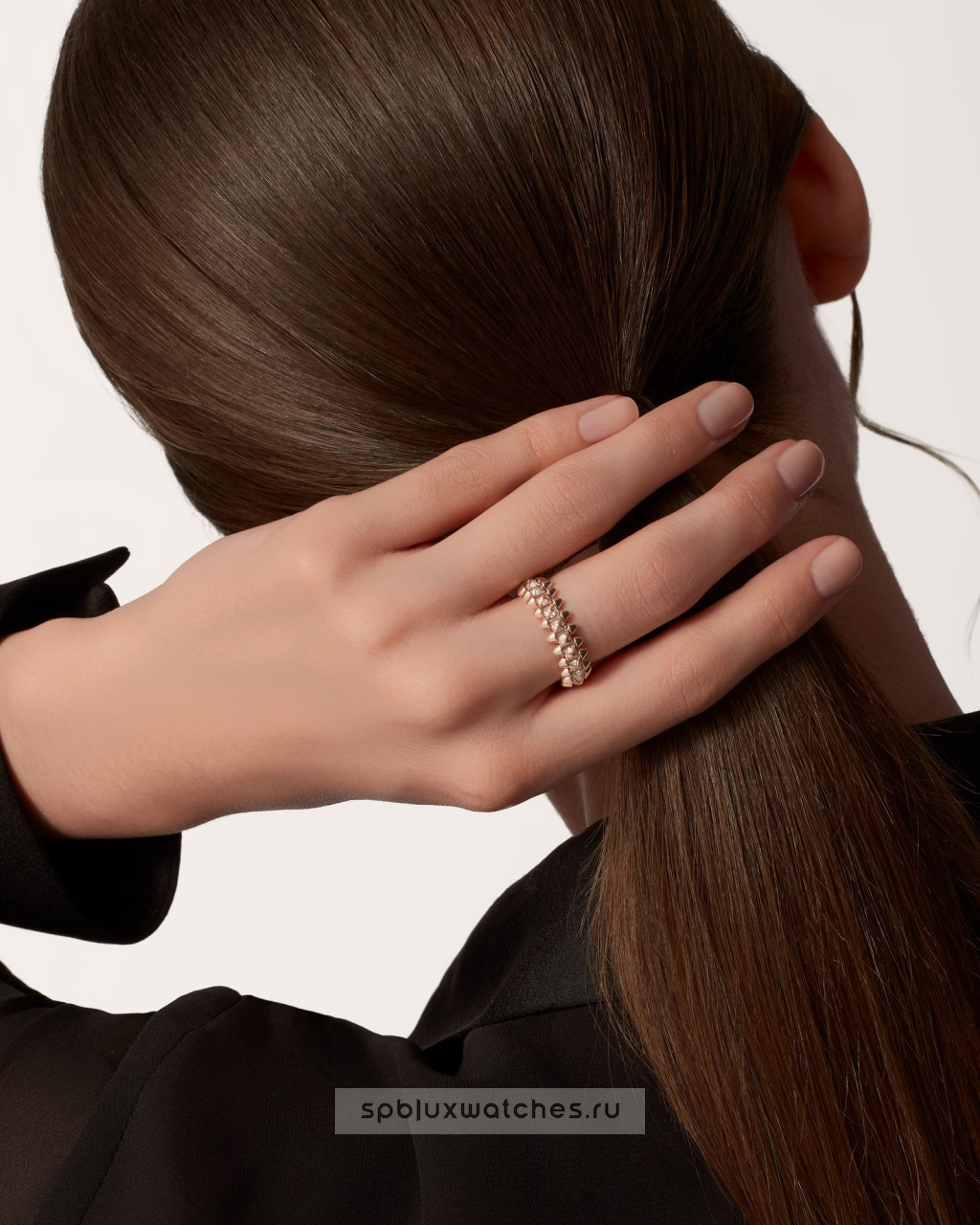 Кольцо Cartier Clash de Cartier Paved Ring Small Model N4796100