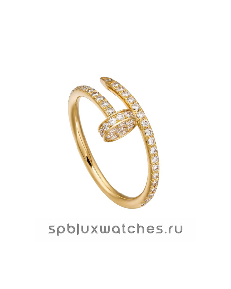Кольцо Cartier Juste un Clou Half-Paved Ring Small Model B4231500