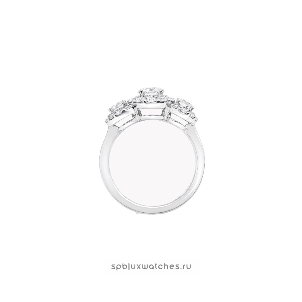 Кольцо для помолвки Graff Icon Three Stone Round Diamond Engagement Ring RGR838