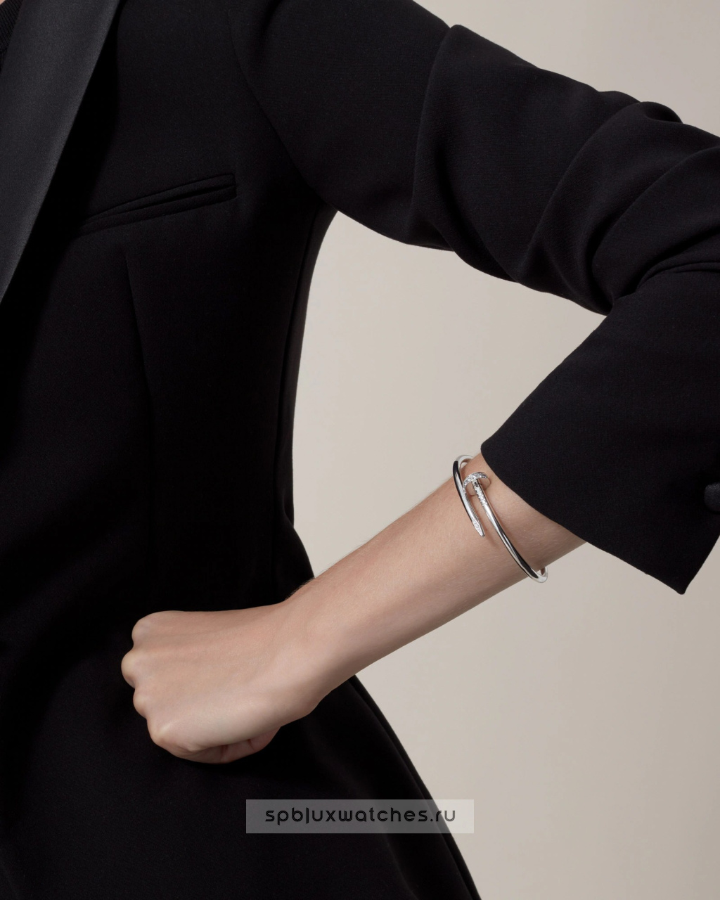 Браслет Cartier Juste un Clou Diamonds Bracelet Classic Model B6048717