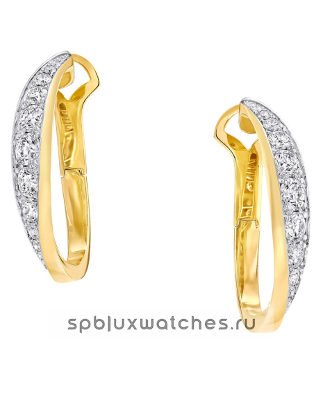 Серьги Graff Spiral Diamond Earrings RGE2002