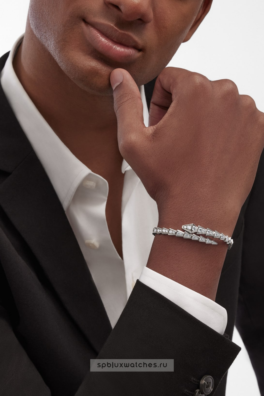 Браслет Bvlgari Serpenti Viper One-Coil Bracelet 361138