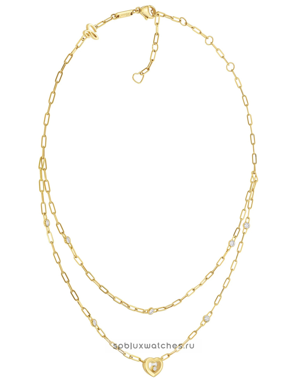 Колье Chopard Happy Diamonds Icons Necklace 81A054-0020